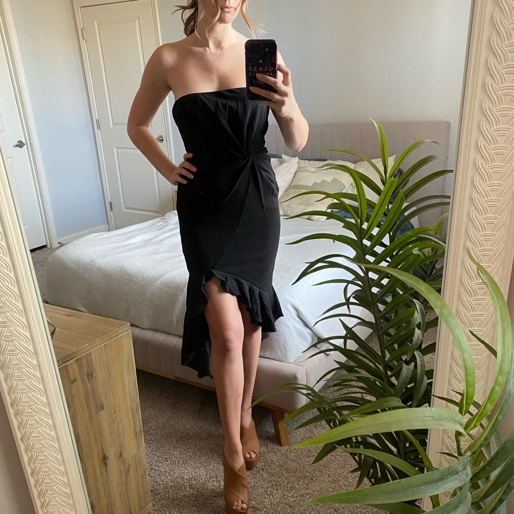 MIDI DRESS BLACK